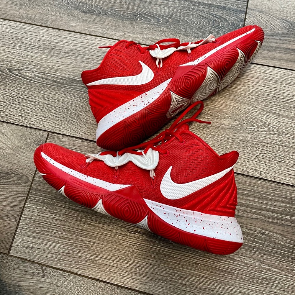 Nike Kyrie 5 Team University Red White